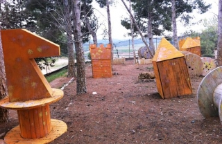 Paintball field in Tarragona 